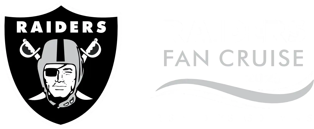 Raiders Fan Cruise Logo 2025 Landscape